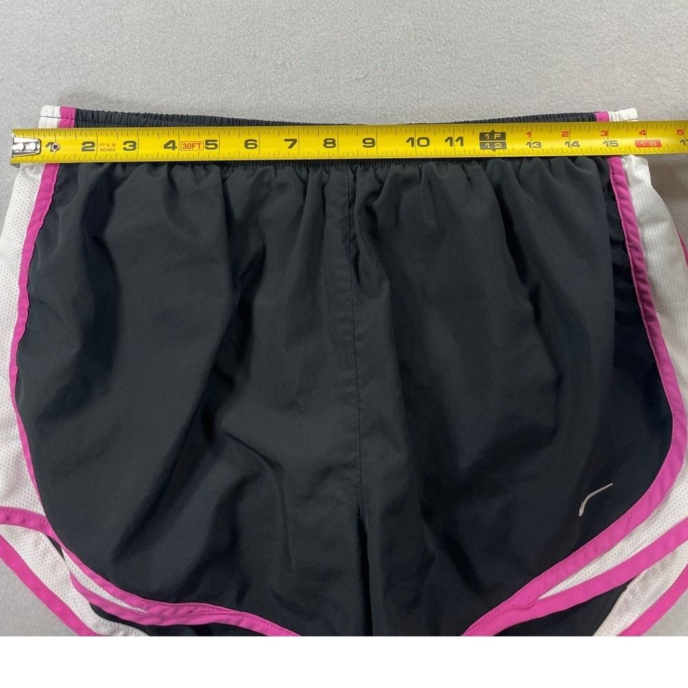 Nike Womens Shorts Dri-Fit Tempo Black Pink Large - Picture 4 of 8